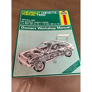 Haynes Chevrolet Chevette Pontiac T1000 Owners Workshop Manual 1976-1987